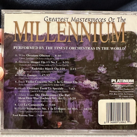 Greatest Masterpieces of the Millennium 10 CD Set. New still in plastic - Picture 6 of 15